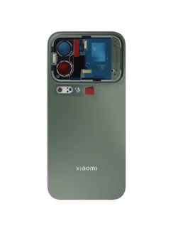 Задняя крышка для Xiaomi 17 Pro зеленая (Green) без стекла камеры