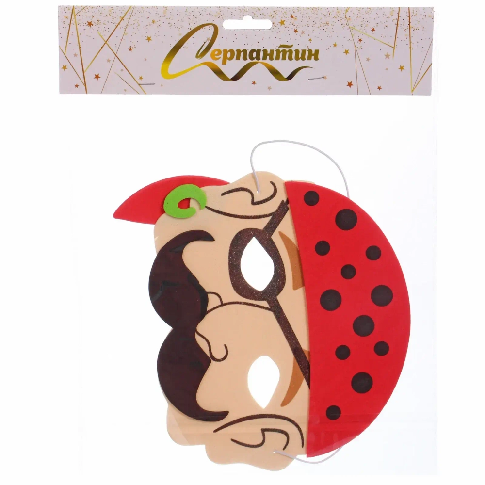 Маска карнавальная «Злой пират Фил»