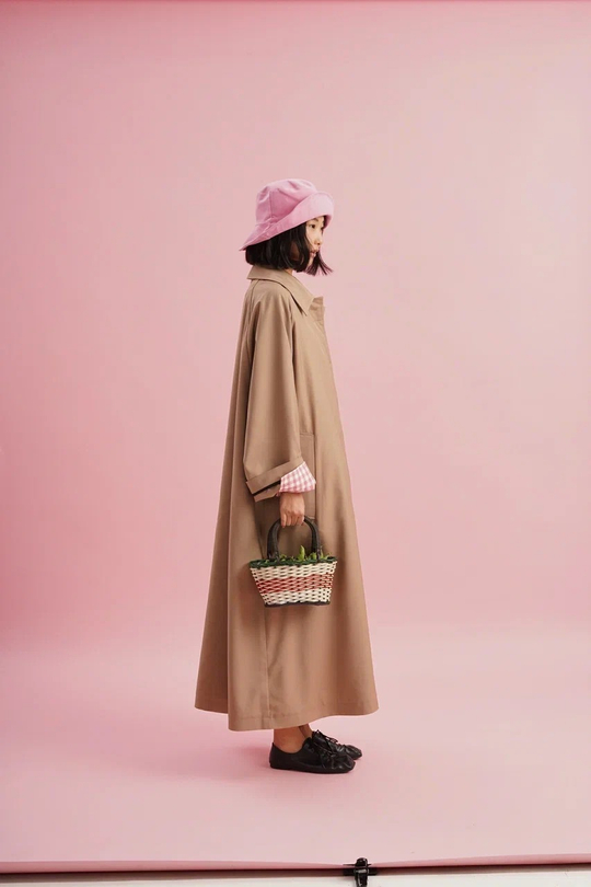 Плащ Zoe, бежевый