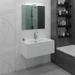 Тумба с раковиной LA FENICE TERRA Bianca 60 белая