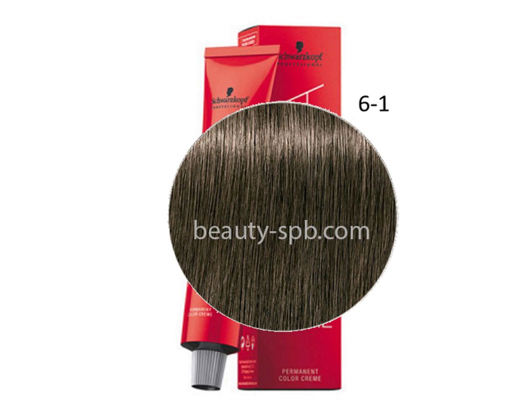 Schwarzkopf Professional краска для волос Игора Royal цвет 6-1 Темный русый сандрэ 60мл