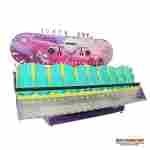 Аттракцион скамейка «Взлётная Волна», 10 мест,  6×3×1,9 м