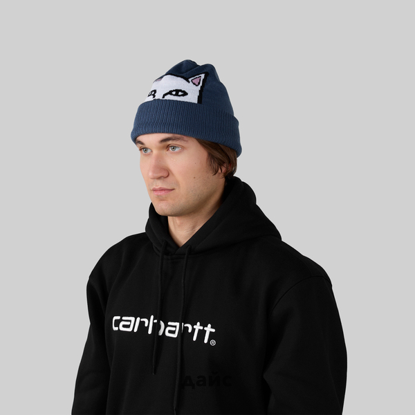 Шапка Ripndip Peeking Nermal Beanie артикул:RND10285 - купить в магазине Дайс