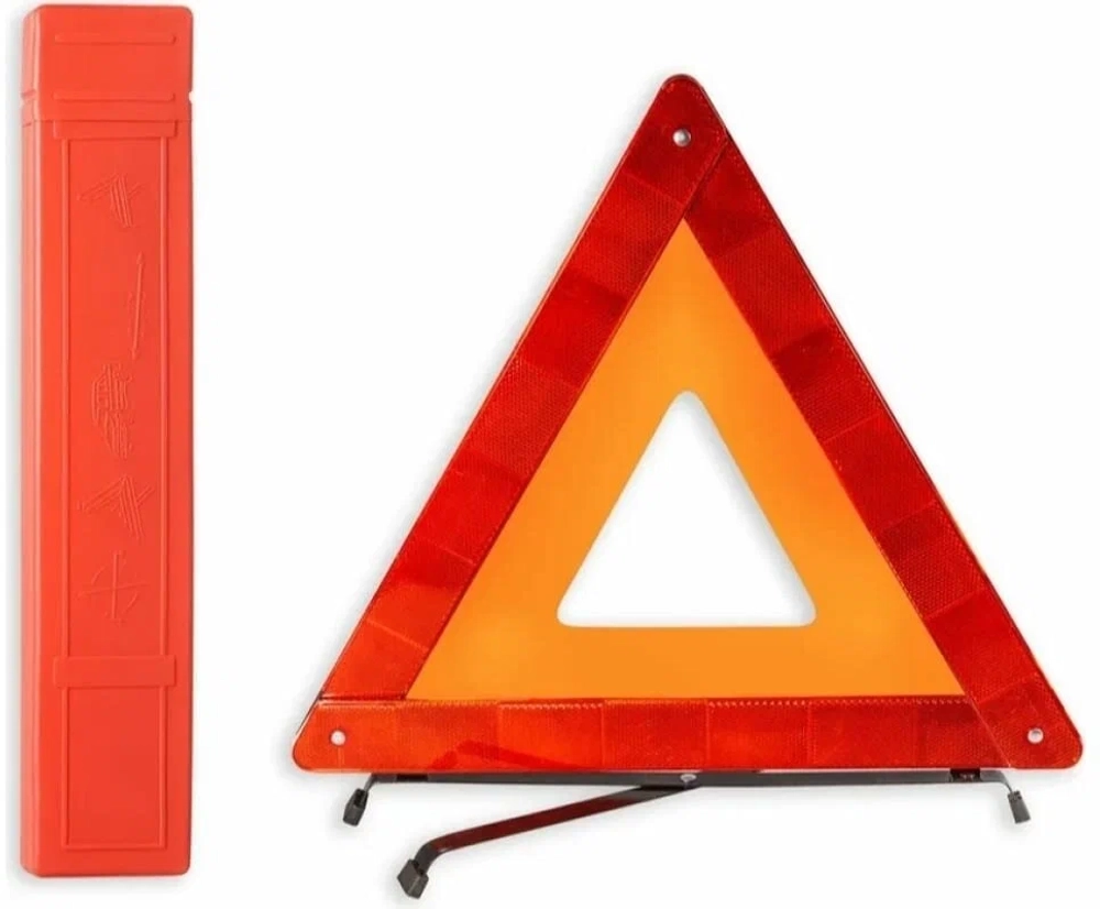 Знак аварийной остановки пластик