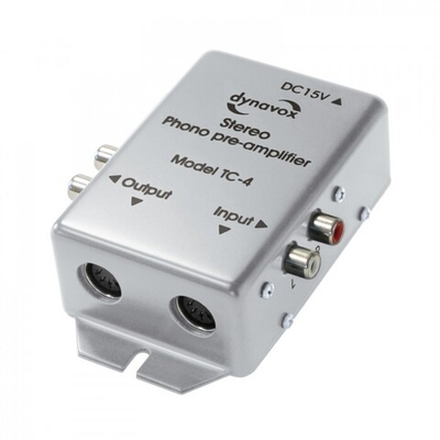 Фонокорректор MM Dynavox TC-4 Silver (206008)