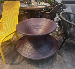 Кресло Magis Spun фиолетовое