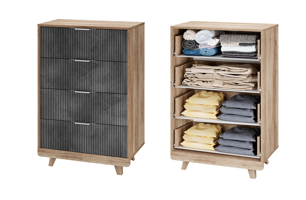 Комод Мегаполис КМ-02 Дуб каньон/M25