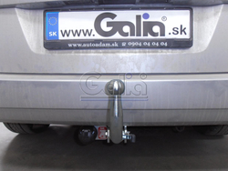 Оцинкованный фаркоп на Opel Zafira B 2005-2012 (без электрики), Galia O052C