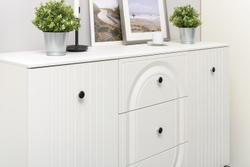 Комод Валенсия 13.309.01, Белый шагрень