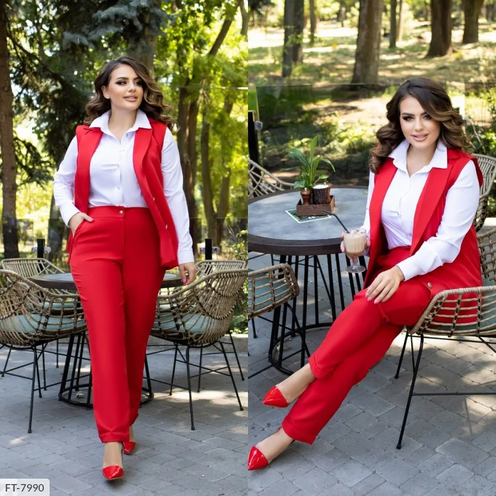 Костюм FT-7987 Фабрика Моды