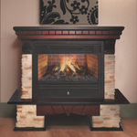 Каминокомплект Real Flame Rockland 26 AO с очагом 3D Novara