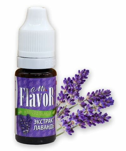 Ароматизатор натуральный "Mr Flavor" экстракт лаванды 10мл