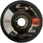 Круг лепестковый торцевой 125х22mm Р40 KRUGO KBYL12540