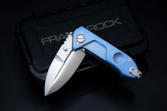 Нож Extrema Ratio Frame Rock  - сталь N690, рукоять синий титан