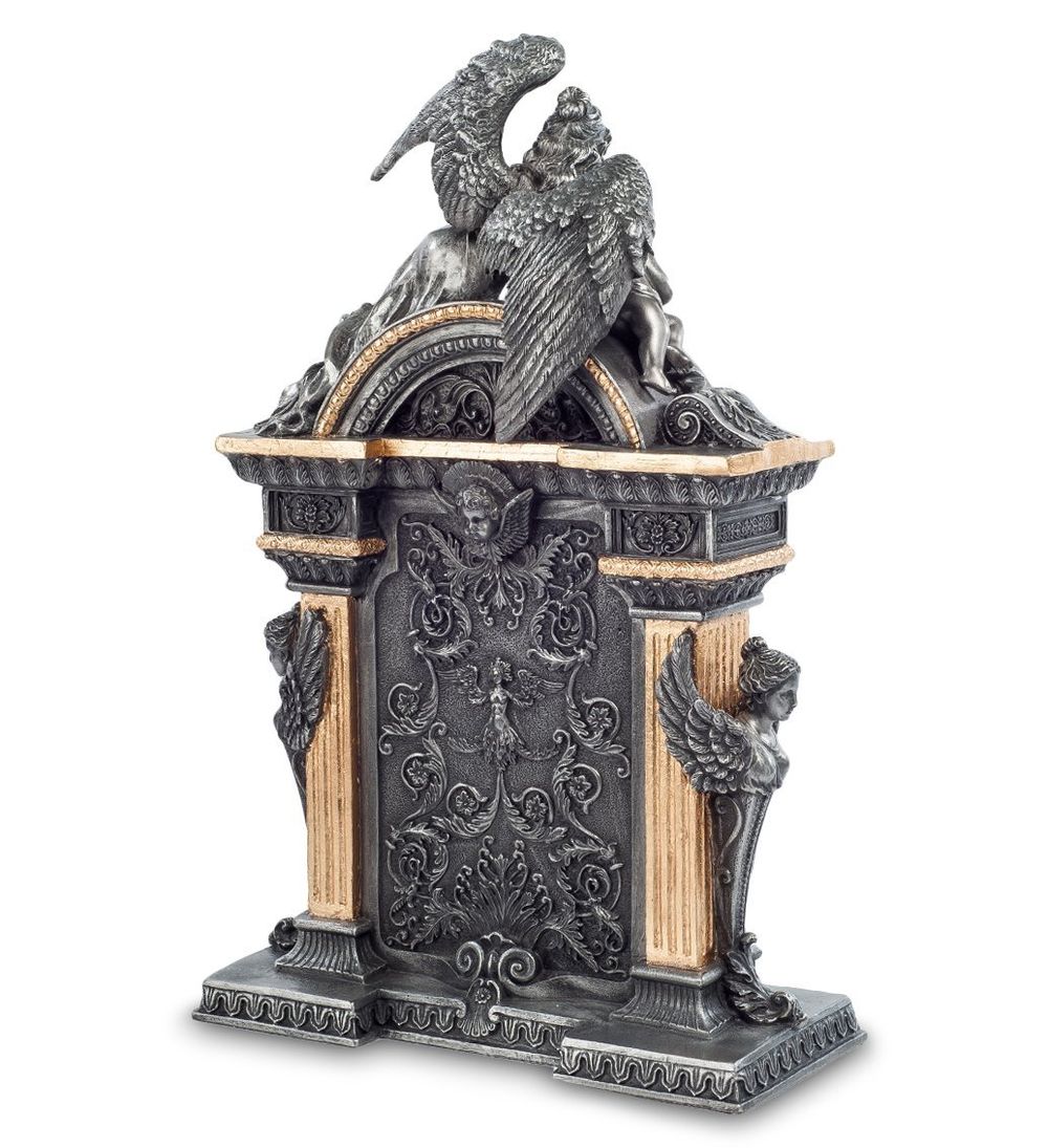 Veronese WS-608 Часы в стиле барокко «Ангел и его дитя»