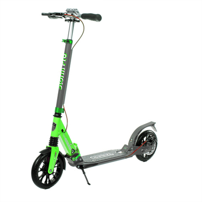 Двухколёсный самокат Micar Storm Pro 200 Серо-зелёный (Арт. K5)