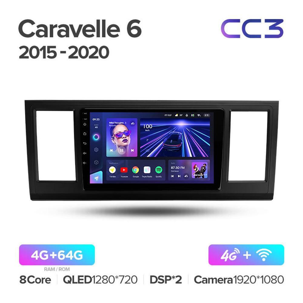 Teyes CC3 9"для Volkswagen Caravelle 2015-2020