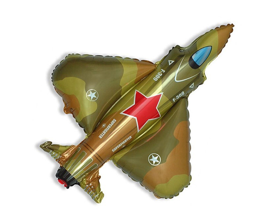 Шар фигура Самолет истребитель военный