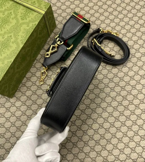 Сумка Gucci Horsebit 1955 черный