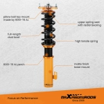 Комплект для автомобиля Subaru Forester 1998-2002 Complete Adjustable Height Shocks Coilovers Suspension Kit lowering kit