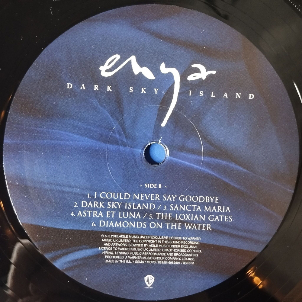 Винтажная виниловая пластинка LP Enya Dark Sky Island (EU 2015)
