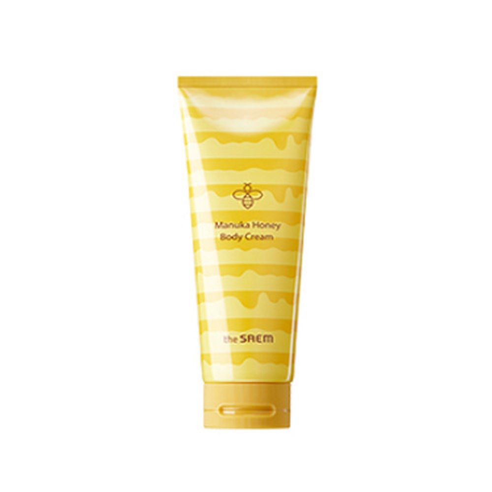 THE SAEM Крем для тела с экстрактом меда, Care plus Manuka Honey Body Cream 230мл