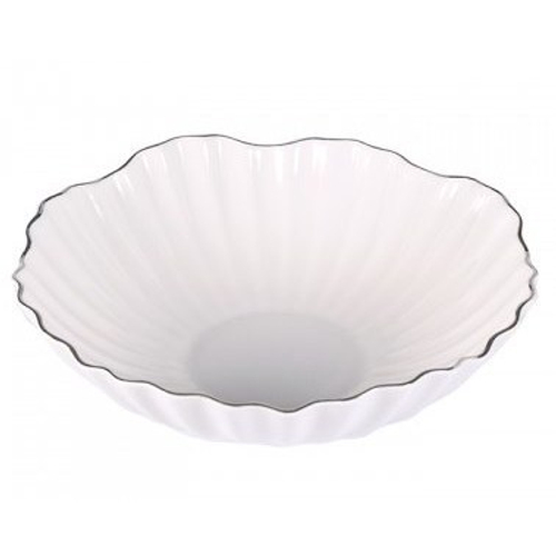 Салатник 1000 см3, "Жемчужный" (Рисунок "Платиновый")