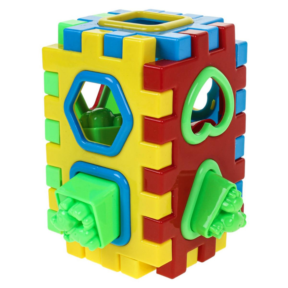 Набор геометрических фигур новый 6 (17*10*10 см) сетка