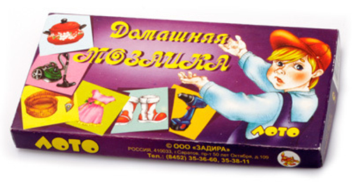 Лото "Домашняя мозаика"