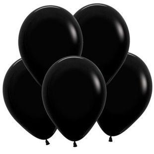 Шар 5" Черный, Пастель / Black 080 Sp