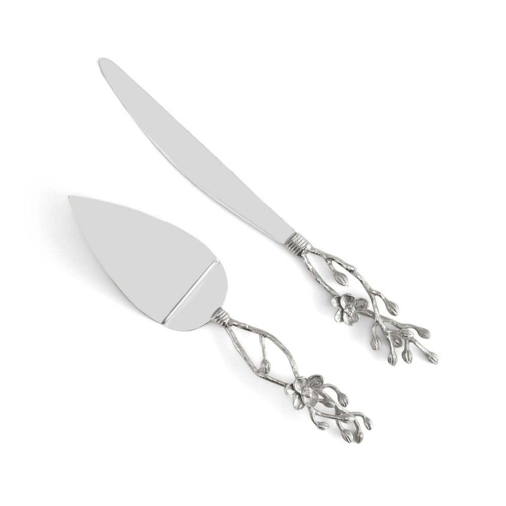 Свадебный сет для сервировки Michael Aram White Orchid, 2 предмета