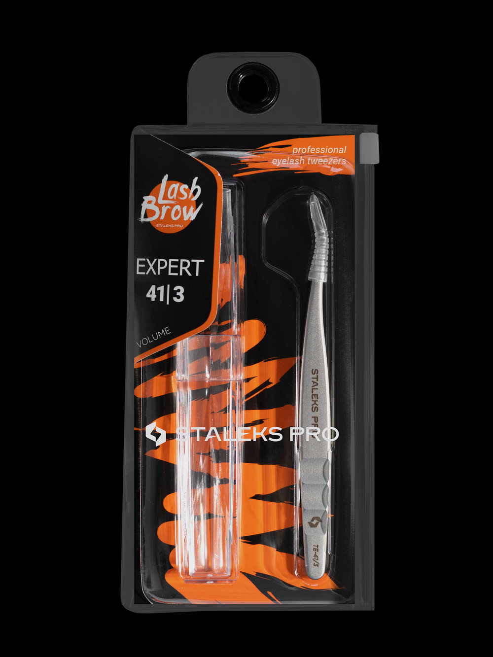 Пинцет для ресниц Staleks Pro Expert 41 Type 3