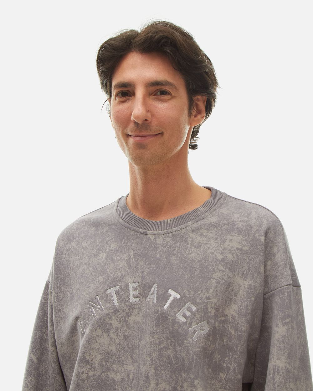 Свитшот ANTEATER Crewneck-Marble-Light-Grey