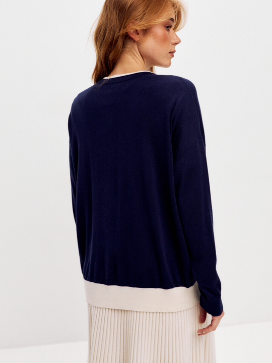 Кардиган из шелка и кашемира