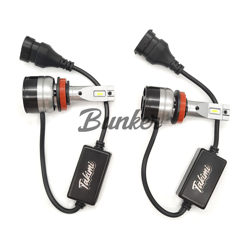 Светодиодные автомобильные LED лампы TaKiMi Advance H11/8/9/16 6500K 12V