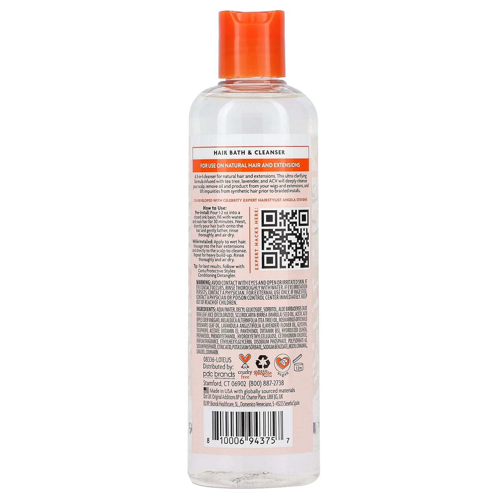 Cantu, Styles Protective By Angela, средство для ванны и очищения волос, 296 мл (10 жидк. унций)