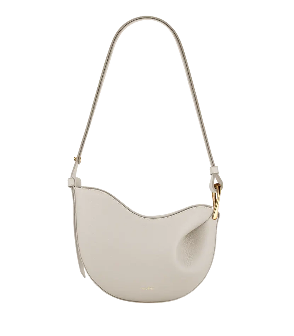 POLENE СУМКА TONCA, ЦВЕТ МЕЛА