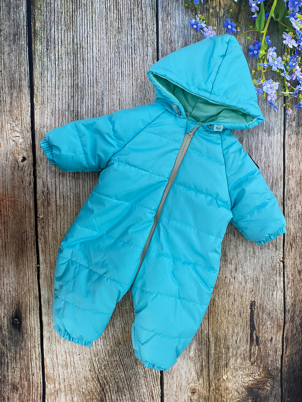 138/3 Комбинезон "Колибри" мятный (Размер: 80)