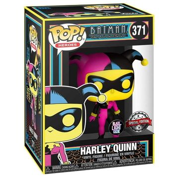 Фигурка Funko POP! Heroes DC Batman Animated Series Harley Quinn (Black Light) (Exc) (371) 51726
