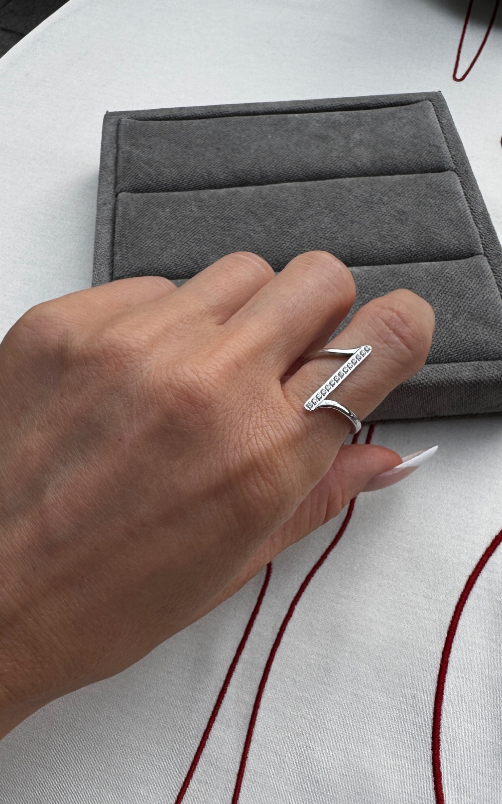 Кольцо БЕСКОНЕЧНОСТЬ silver