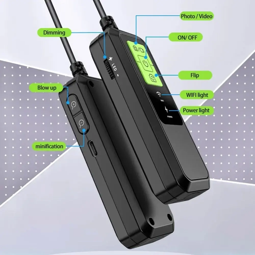 jingleszcn Wi-Fi Видеоэндоскоп/1 камера 8 мм/длина зонда 5 м
