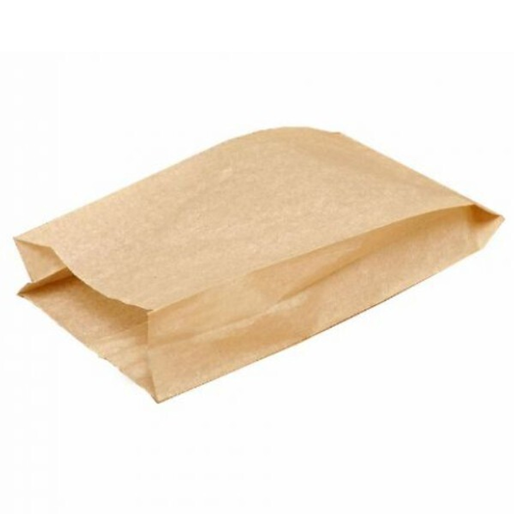 Пакет бумажный 140*60*200 КРАФТ ЛП (комплект 100 шт)