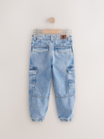 Джинсы карго для мальчика Next AC5-532, Голубой