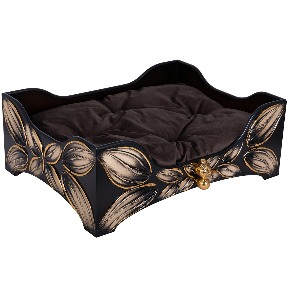 Лежанка для животных Лакшери Каштан