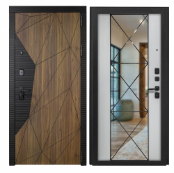 Входная металлическая дверь Морра с зеркалом