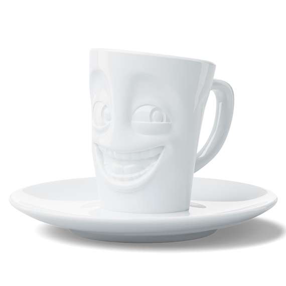 Кофейная пара joking, 80 мл, белая