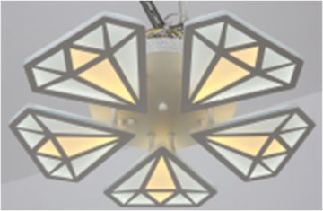 5150/5 CR+RGB (1) Люстра (RL)