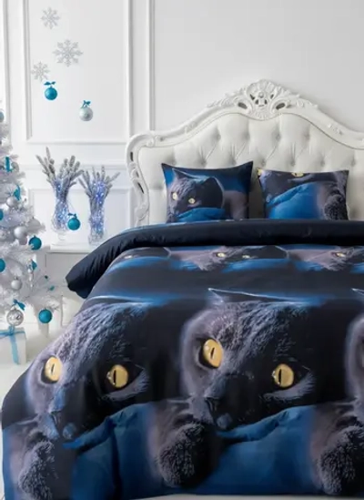 Постельное белье Евро полисатин «Павлайн», 6810-10