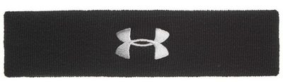 Повязка на голову теннисная Under Armour Headband - black