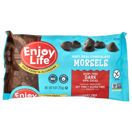 Enjoy Life Foods, Morsel, темный шоколад, 69% какао, 255 г (9 унций)